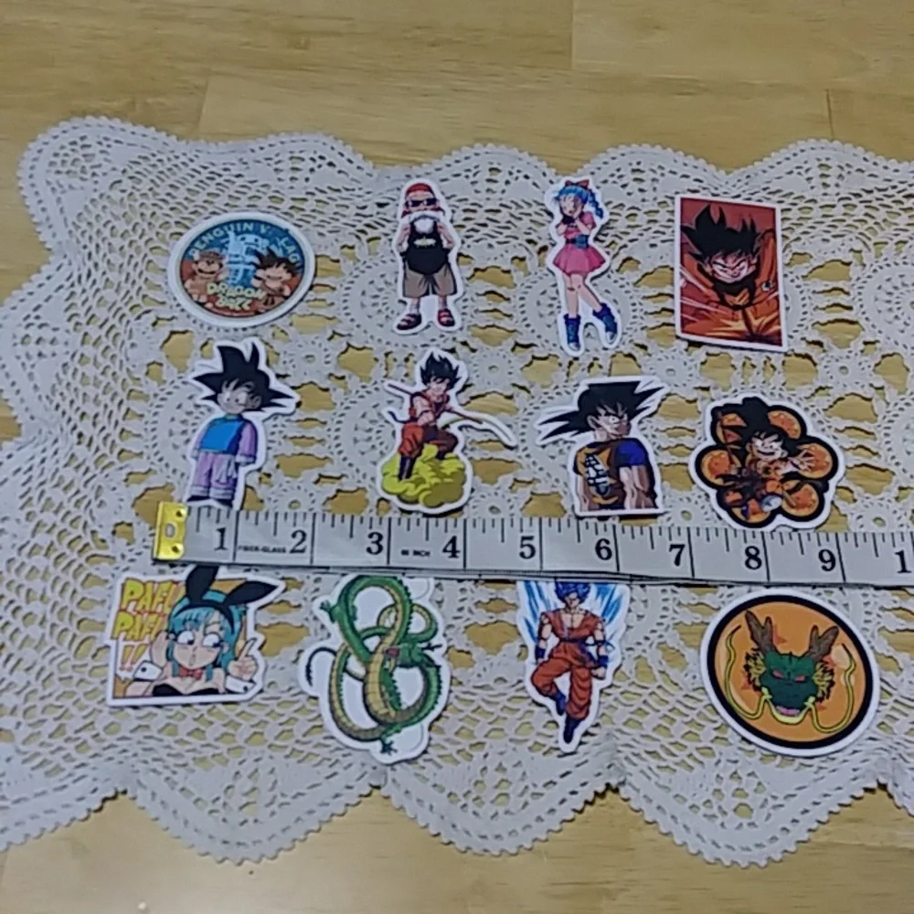 Stickers for laptops, lockers, crafts, skateboards, Dragon Ball